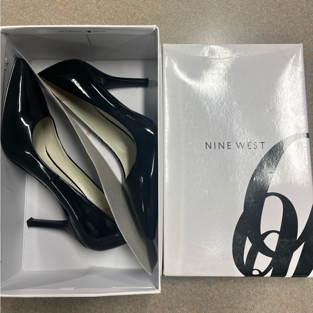 Nine West black heels